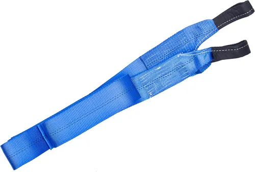 Vista 4 de HFS (R) Blue Tree Saver, correa de cabrestante, correa de remolque, capacidad de 30,000 libras (3 x 8 pies)
