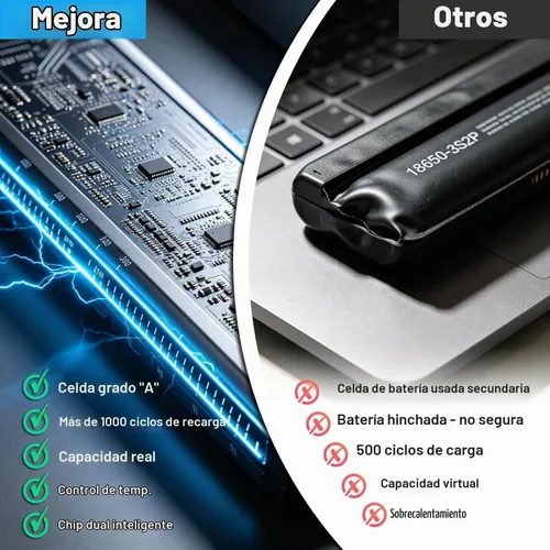 Vista 6 de GD03XL N66215-005 - Batería para portátil HP Envy x360 14 2 en 1