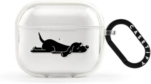 Vista 76 de CASETiFY Impact Airpods Pro (1ª/2ª) - Funda con anillo, color negro