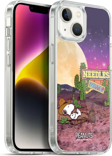 Vista 178 de Head Case Designs Funda de gel con licencia oficial de Peanuts Nebula Cactus Needles Snoopy Space Cowboy [protección de grado militar] compatible
