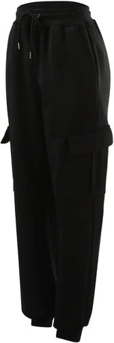 Vista 3 de Pantalones cargo para hombre, holgados, de moda, atléticos, casuales, rectos, con múltiples bolsillos