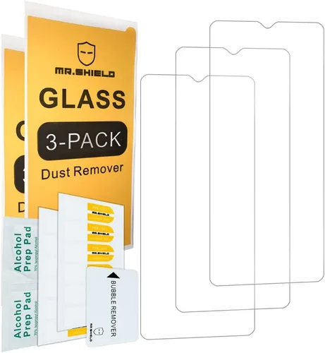 Vista 2 de Mr.Shield Paquete de 3 protectores de pantalla de vidrio templado para TCL 30 XL/TCL 30XL