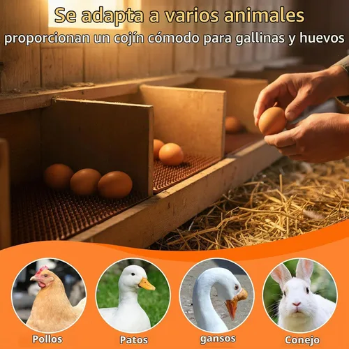 Vista 7 de INNOLAND Paquete de 6 almohadillas de anidación de pollo, almohadillas