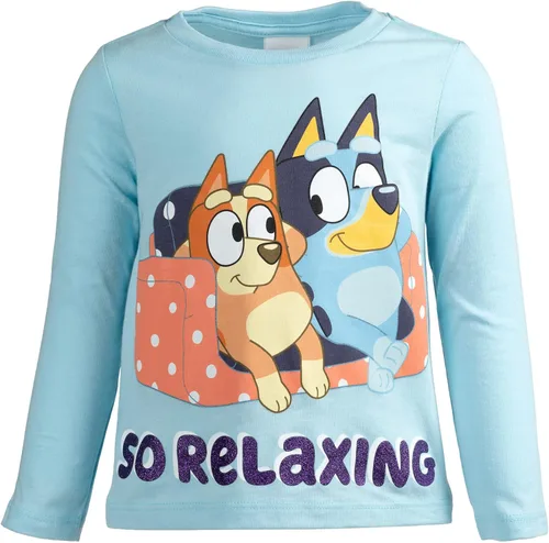 Vista 2 de Bluey Paquete de 2 camisetas para niñas de bingo a niños grandes