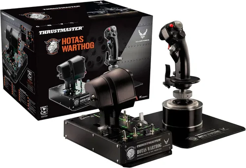 Vista 7 de Thrustmaster Palanca de vuelo Hotas Warthog.