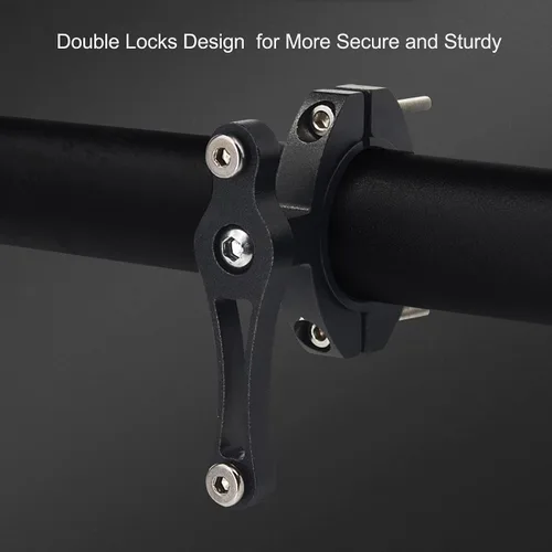Vista 5 de Soporte para botella de agua Platt, para bicicleta, de aleación de aluminio, para manillar/poste de asiento, para bicicletas de carretera, MTB