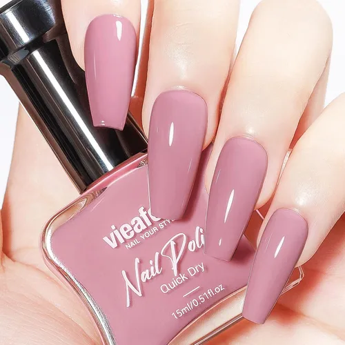 Vista 17 de Esmalte de uñas negro 15ml, esmalte de uñas de secado rápido, esmalte regular de larga duración, secado al aire, base de aceite, esmalte de uñas