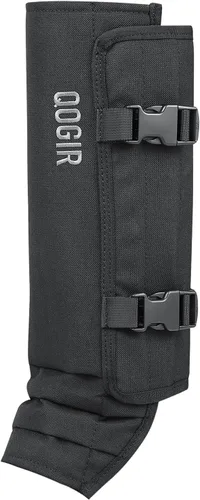 Vista 8 de QOGIR Polainas de serpiente para cazar: protectores de serpiente duraderos, polainas de polaina de serpiente para hombres y mujeres, protección Negro