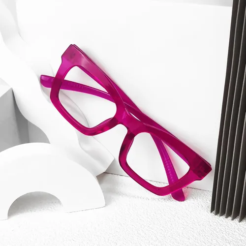 Vista 6 de LUR Gafas de lectura paquete de 5 lectores de moda para mujer (uno para cada color)