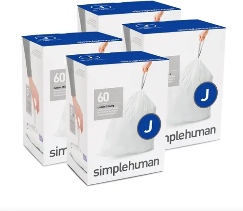 Vista 35 de simplehuman Forro para bote de basura de ajuste personalizado, 45 litros/12 galones, 20 unidades (paquete de 2)