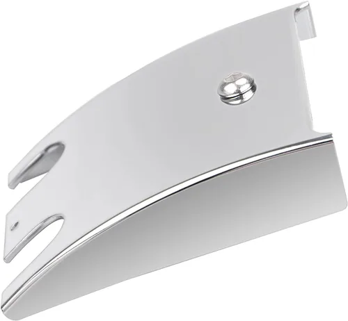 Vista 4 de Extensión de panel de salpicadero cromado para Harley Touring Electra Glide Street Glide Tour Glide 1989-2007