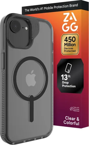 Vista 10 de ZAGG Gear4 Santa Cruz Snap Case para Apple iPhone 14, protección contra caídas D30 de hasta 13 pies (4 m), compatible con carga inalámbrica, parte