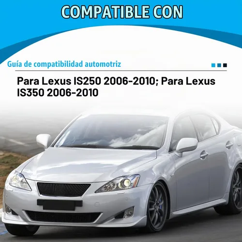 Vista 7 de CPW Conjunto de luces antiniebla para lente transparente Lexus IS250 IS350 Clear-One Set