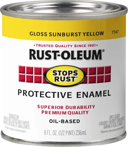 Vista 15 de Carbón gris brillante Rust-Oleum (7784502) contra el óxido 32 onzas, 7784502 Gris carbón brillante