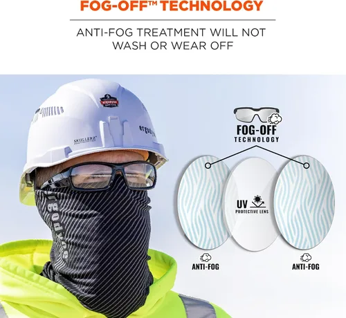 Vista 3 de Ergodyne Gafas de seguridad antivaho Skullerz ODIN
