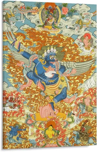 Vista 98 de Póster artístico con texto en inglés «Lord Shiva And His Family» («Lord Shiva And His Family») - Póster decorativo moderno para decorar la pared