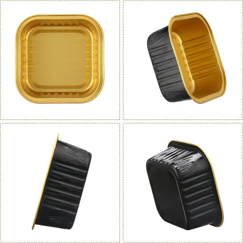 Vista 3 de Mimorou - 100 mini moldes para pasteles con tapas, tazas para hornear de 5