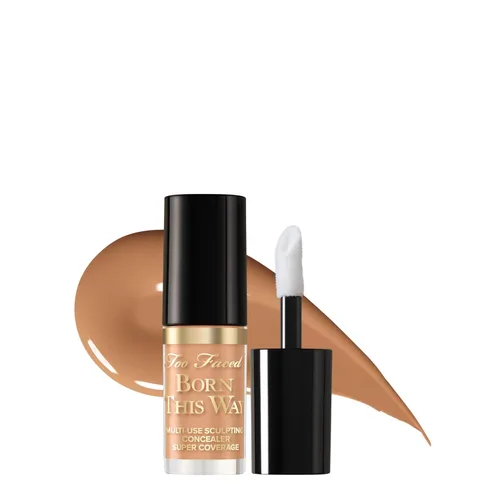 Vista 24 de Too Faced Born This Way Super Coverage Multi-Use Concealer Full-Coverage Hydrating Concealer for Dark Circles & Blemishes with Natural Finish