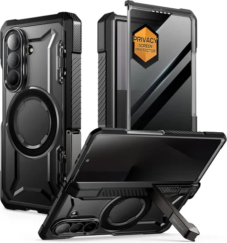Vista 11 de SUPCASE Funda para Samsung Galaxy Z Fold 7 con Soporte (UB Grip), [Compatible con MagSafe] [Protector de Pantalla de Vidrio Templado Integrado]