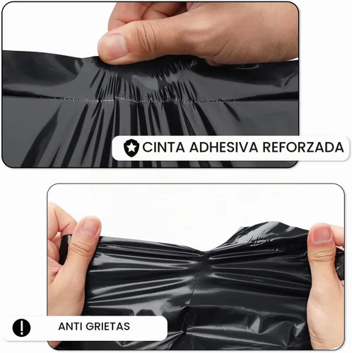 Vista 3 de Metronic - Bolsas de envío grandes de 19 x 24 pulgadas, 50