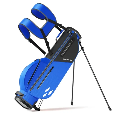 Vista 9 de Bolsa de Golf con Soporte Junior - Bolsa de Golf Juvenil para Edades 6-14, Bolsa de Golf con Soporte Ligera para Niños