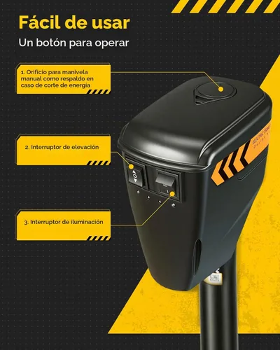 Vista 4 de KYX Gato eléctrico para remolque de 3500 libras, Elec A-Frame Tongue Jack