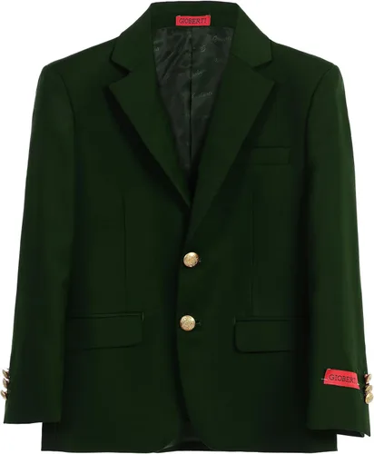 Vista 15 de Gioberti Boys Formal Blazer Jacket, Fully Lined Single Breasted Suit Coat Negro
