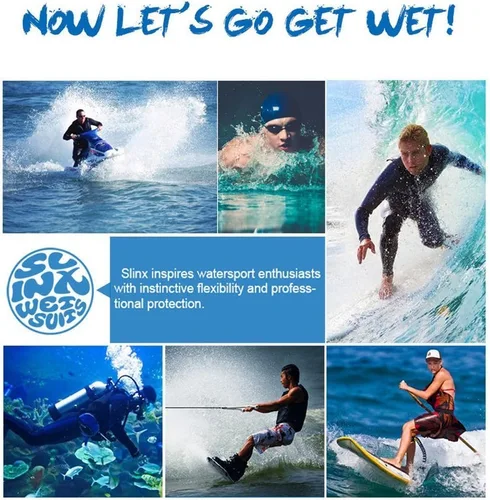 Vista 2 de Traje de baño de cuerpo completo para buceo, traje de buceo para mujeres, hombres y adultos, traje de baño de manga larga de una pieza