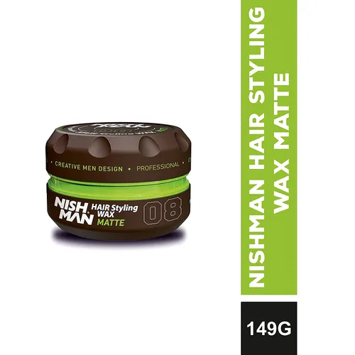 Vista 2 de nishman Serie de peluquería (08 Cera mate CLAY WAX, 5.1 fl oz)