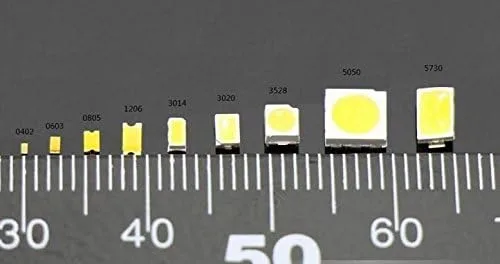 Vista 4 de 200pcs x Super Bright 0805 SMD SMT llevó 0805 SMD/SMT llevó la luz ULTRAVIOLETA