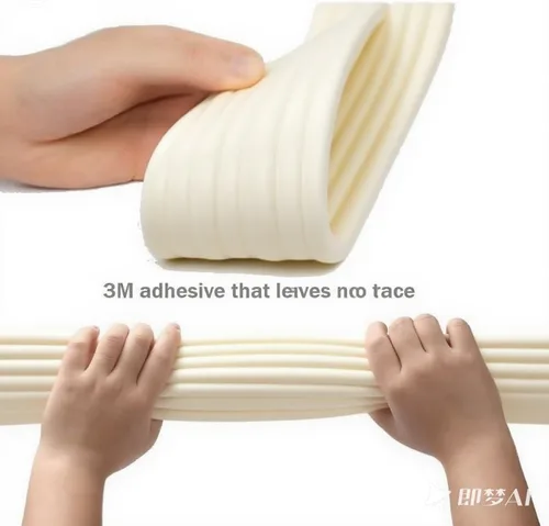 Vista 8 de Protectores de espuma compatibles con anclaje de pared para muebles, protectores de espuma para paredes, protectores de esquina con funciones
