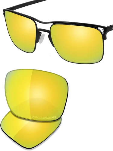 Vista 2 de SAUCER Premium Replacement Lenses & Nosepads for Oakley Holbrook Ti OO6048 UV400 Protection, Anti-Scratch, Precise Fit