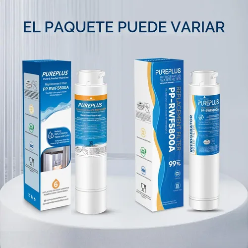 Vista 8 de PUREPLUS EPTWFU01 Filtro de agua para refrigerador, compatible con Frigidaire EWF02, GP006, Pure Source Ultra II, RWF5800A, paquete de 4