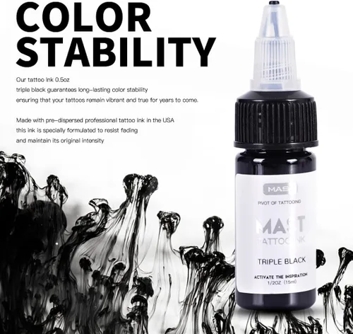 Vista 9 de Kit de bolígrafo de tatuaje Mast Tour, fuente de alimentación inalámbrica para tatuaje, kit de ametralladora de tatuaje, 20 agujas de tatuaje