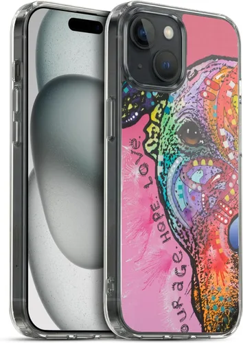 Vista 184 de Oficial Dean Russo perros 3 suave funda de Gel para Apple Iphone 7 Plus/8 Plus, Amy