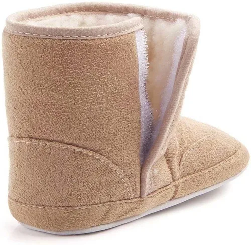 Vista 6 de LIVEBOX Prewalker Botas de invierno para bebés y niñas con suela antideslizante suave de alta calidad