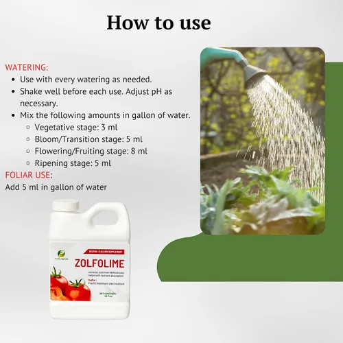 Vista 4 de Healthy Agri Life - Líquido de alimentos para césped y plantas de azufre - Aflojante y acondicionador de suelo, ideal para suelos compactos, agua