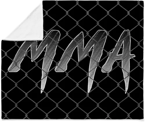 Vista 4 de CafePress MMA - Manta de forro polar súper suave, 60 x 50 pulgadas