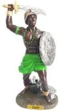 Vista 2 de Orisha Ogun Estatua Yoruba Estatua de Orisha Ogun (12 pulgadas)