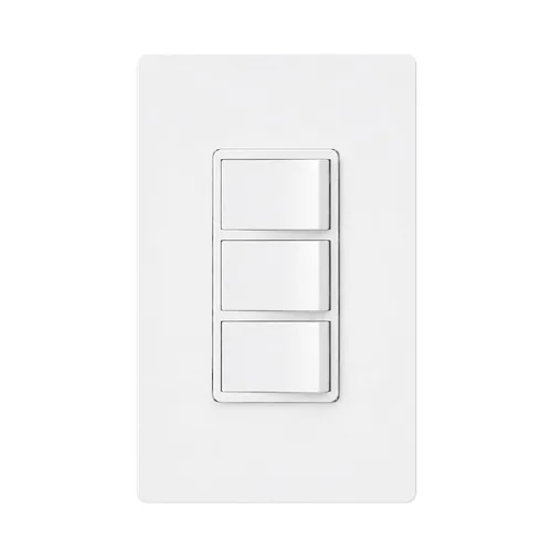 Vista 21 de Baomain Interruptor basculante dúplex de 15 Amp, 120 voltios, Interruptor combinado de CA monofólico