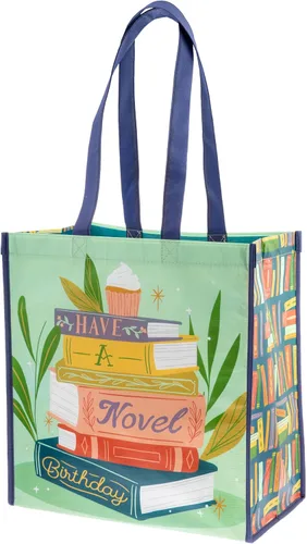 Vista 16 de Karma Large Holiday Reusable Gift Bag - Happy Bag