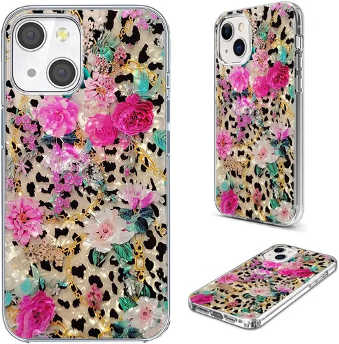 Vista 29 de Funda para iPhone 14/13, funda transparente de TPU suave de ajuste delgado con diseño de paraguas rojo de la torre Eiffel de París, a prueba de Una