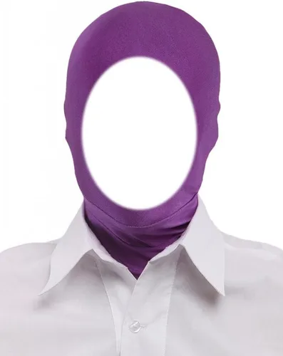 Vista 7 de Máscara de elastano con capucha elástica Zentai para hombre y mujer, para Halloween, cosplay, accesorios de disfraz