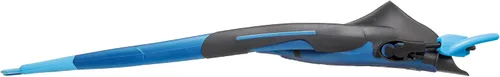 Vista 6 de Cressi Aletas cortas ajustables para adultos - Snorkel versátil tacón abierto para usar también descalzo - Maui: Hecho en Italia