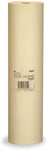 Vista 11 de 3M Papel de Enmascarar Blanco 06537, Resistente al Calor, Flexible, Sin Pelusa, 6 pulgadas x 750 pies Lint Free