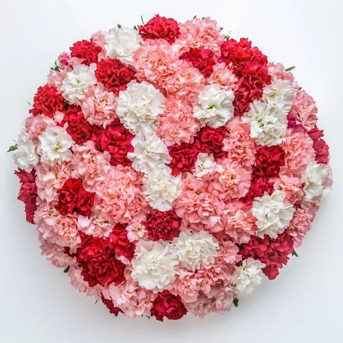 Vista 14 de GlobalRose 100 flores de clavel rosa – Claveles de flores frescas de origen responsable – Ramo fresco seleccionado a mano para graduación
