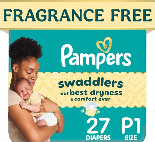Vista 37 de Pañales talla 1, 32 unidades – Pañales desechables Pampers Swaddlers