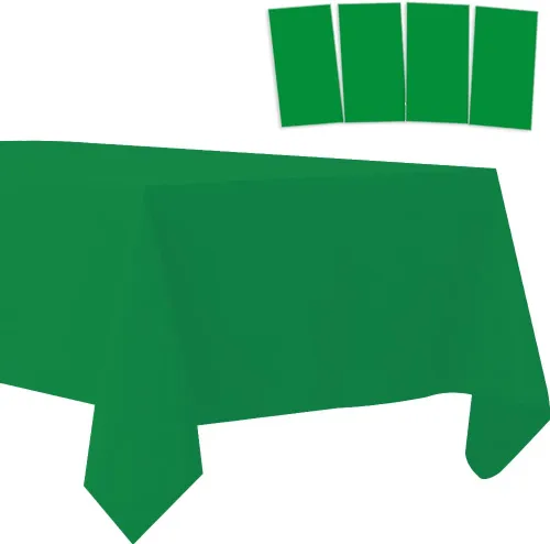 Vista 34 de Paquete de 2 manteles de plástico desechables, manteles de plástico para barbacoa, picnic, cumpleaños, bodas, fiestas, impermeables y a prueba
