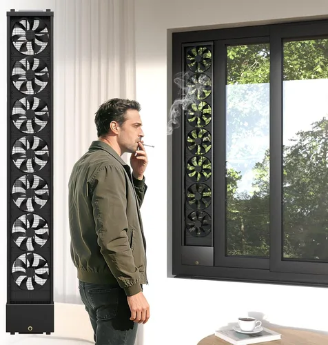 Vista 13 de Vertical Window Fan for Sliding Windows (75~80cm/29.5~31.5in)