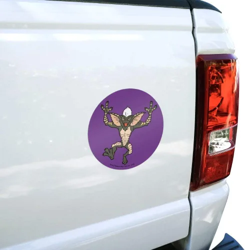 Vista 4 de Gremlins Stripe Automotive Car Window Locker Circle Bumper Sticker